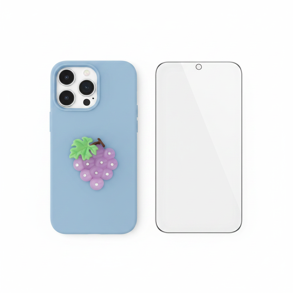 anco Fruit Case Samsung Galaxy A57 5G – Bundle mit Panzerglas