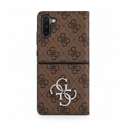 Guess Big 4G Logo Classic Case Galaxy Z Flip7 – Frontansicht
