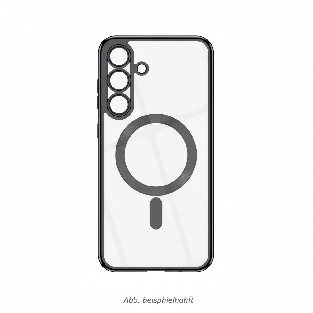 Magnetic Chrome Case S26+ black