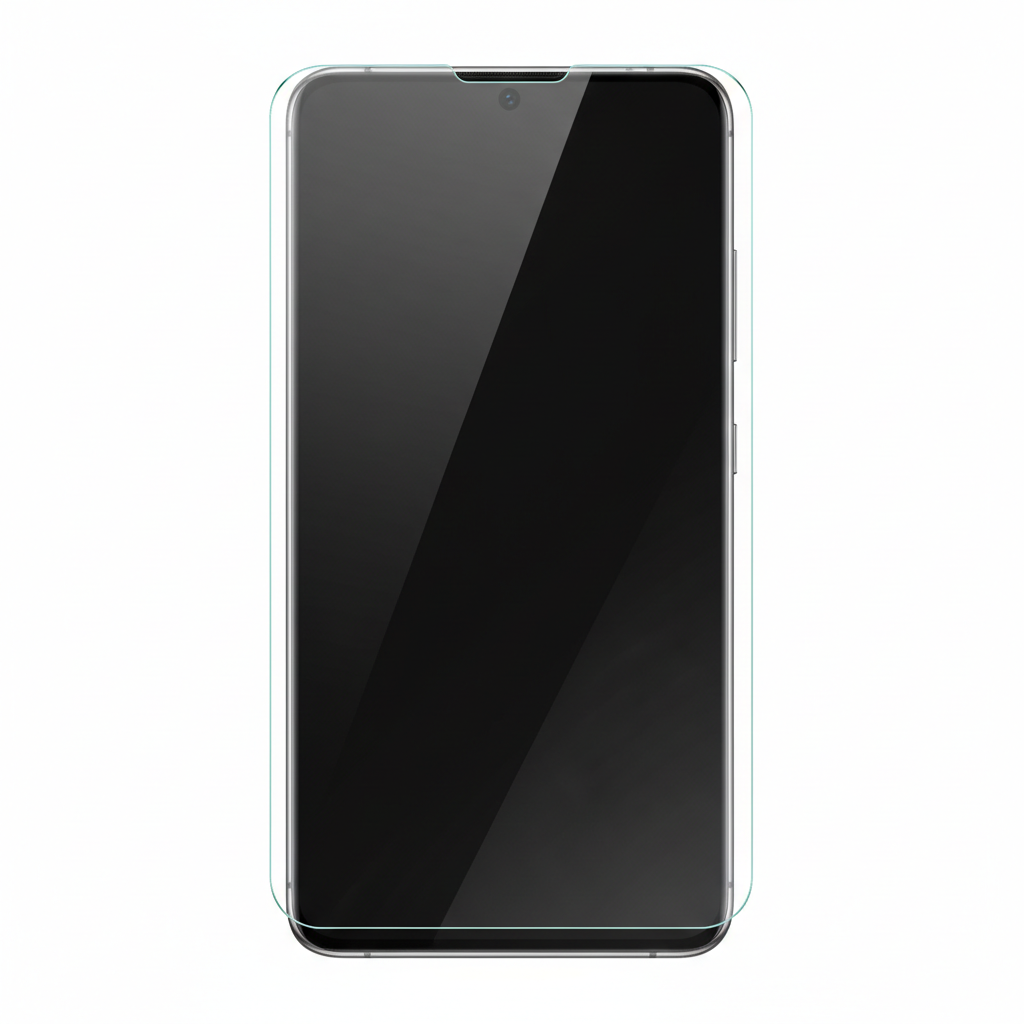 DISPLEX Real Glass Galaxy S25 Ultra – Frontansicht klares Panzerglas am Smartphone