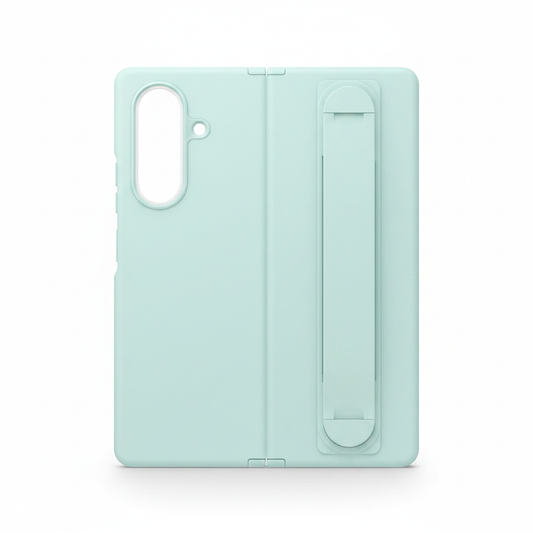 Samsung Silicone Stand Case with Strap Galaxy Z Fold7 - Hero Shot
