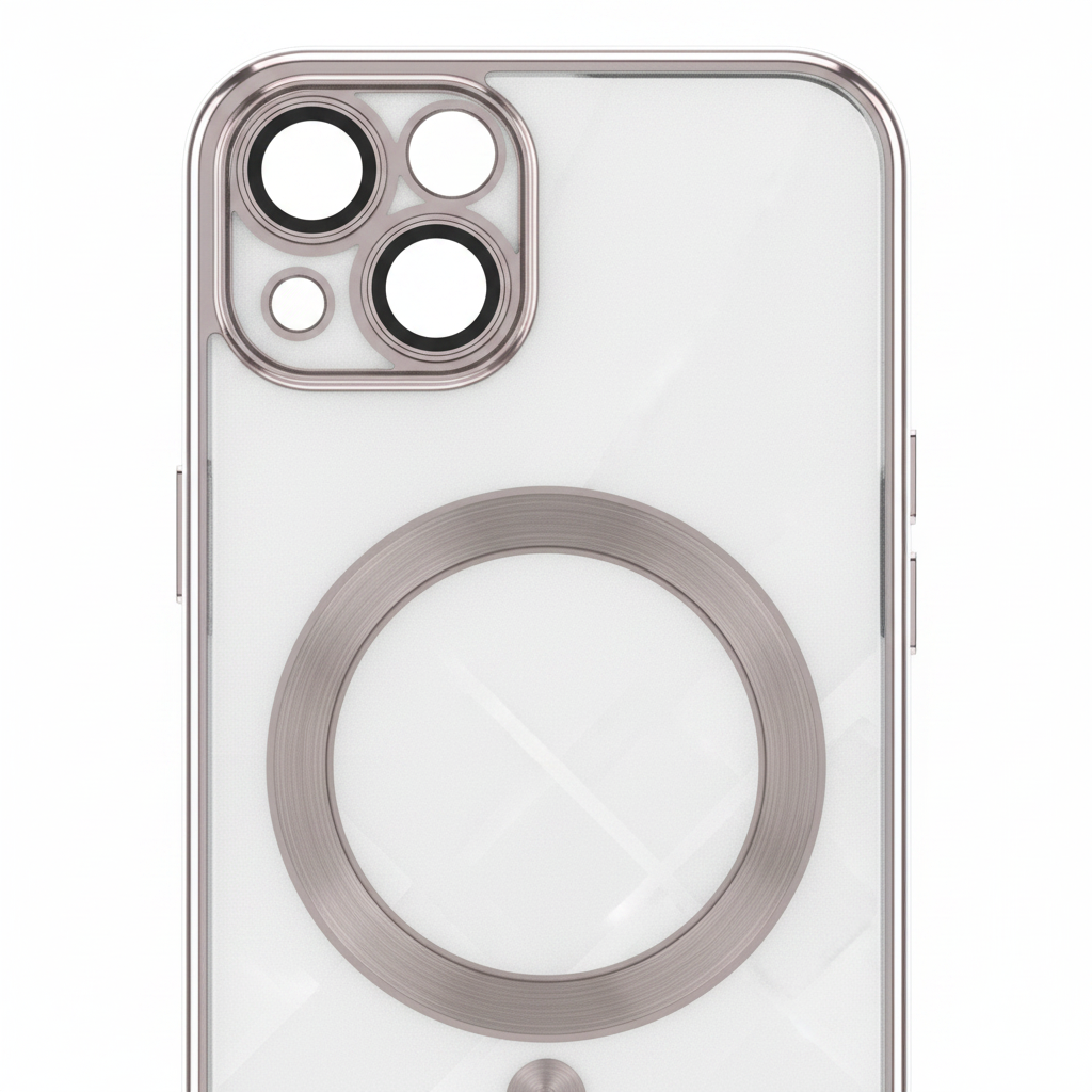 anco Magnetic Chrome Case S26 – Detailansicht TPU Material und Kameraausschnitt