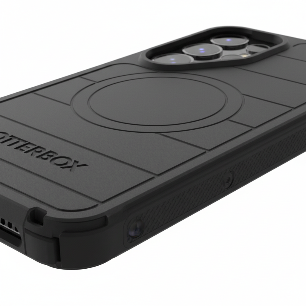 Google Pixel Hülle Defender schwarz MagSafe Detailbild