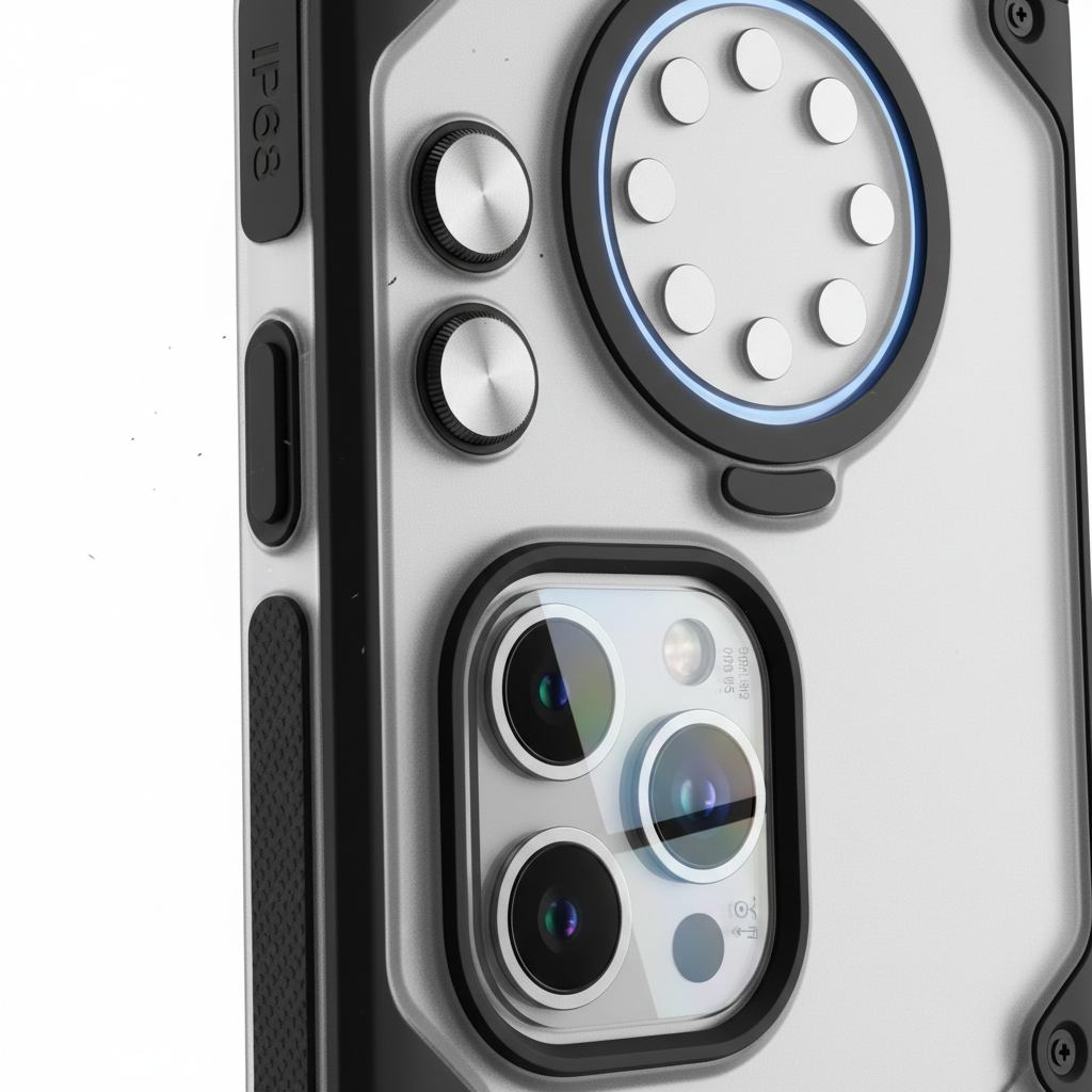4smarts Stark Rugged Case iPhone 17 Pro – IP68 & MagSafe Detail