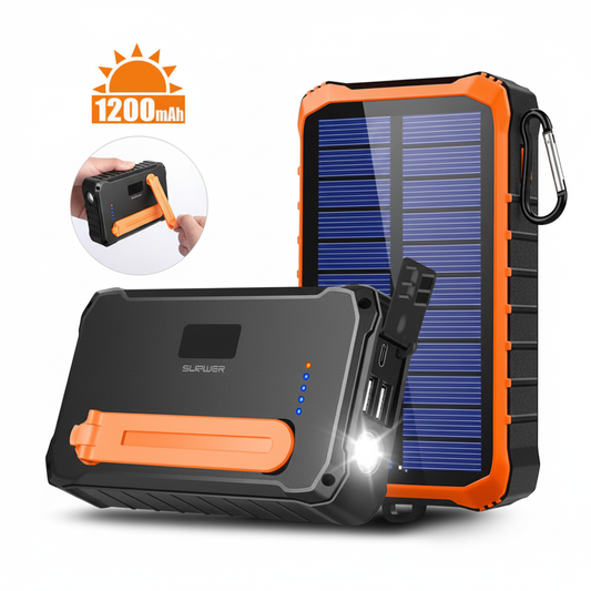 4smarts Solar Powerbank Prepper 12000mAh – Produktfoto