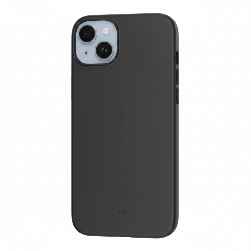 Spigen Thin Fit Case Schwarz auf Apple iPhone 14 Plus – 1,55 mm ultradünn