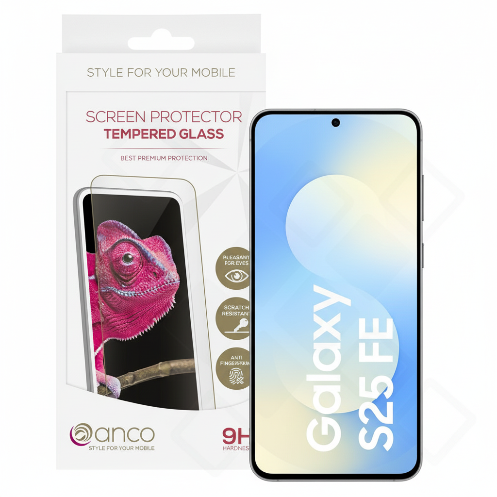 Hauptbild – anco Panzerglas Fullscreen Samsung Galaxy S25 FE