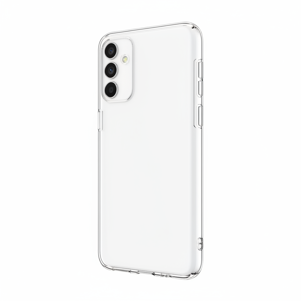 Samsung Clear Case A57 5G – Schrägansicht