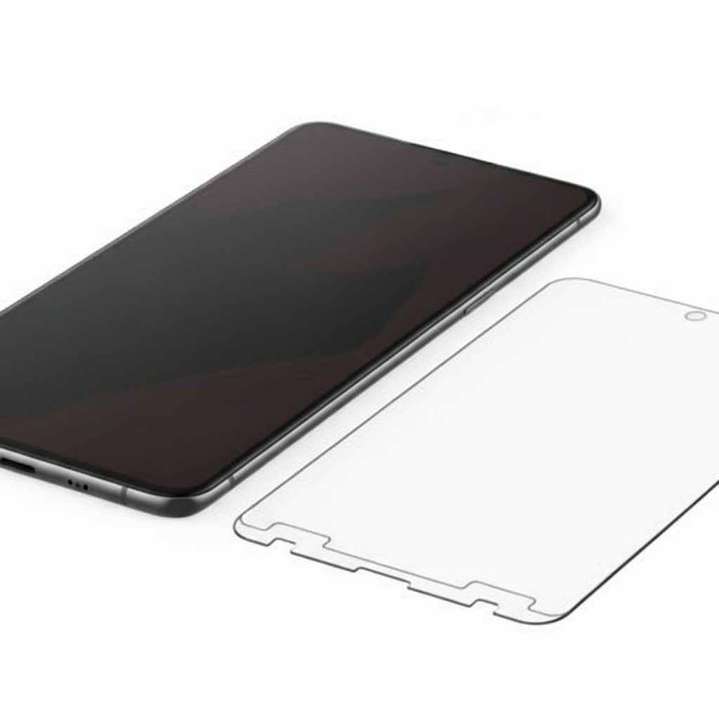 Detailbild – Privacy-Filter-Effekt und EASY-ON Rahmen