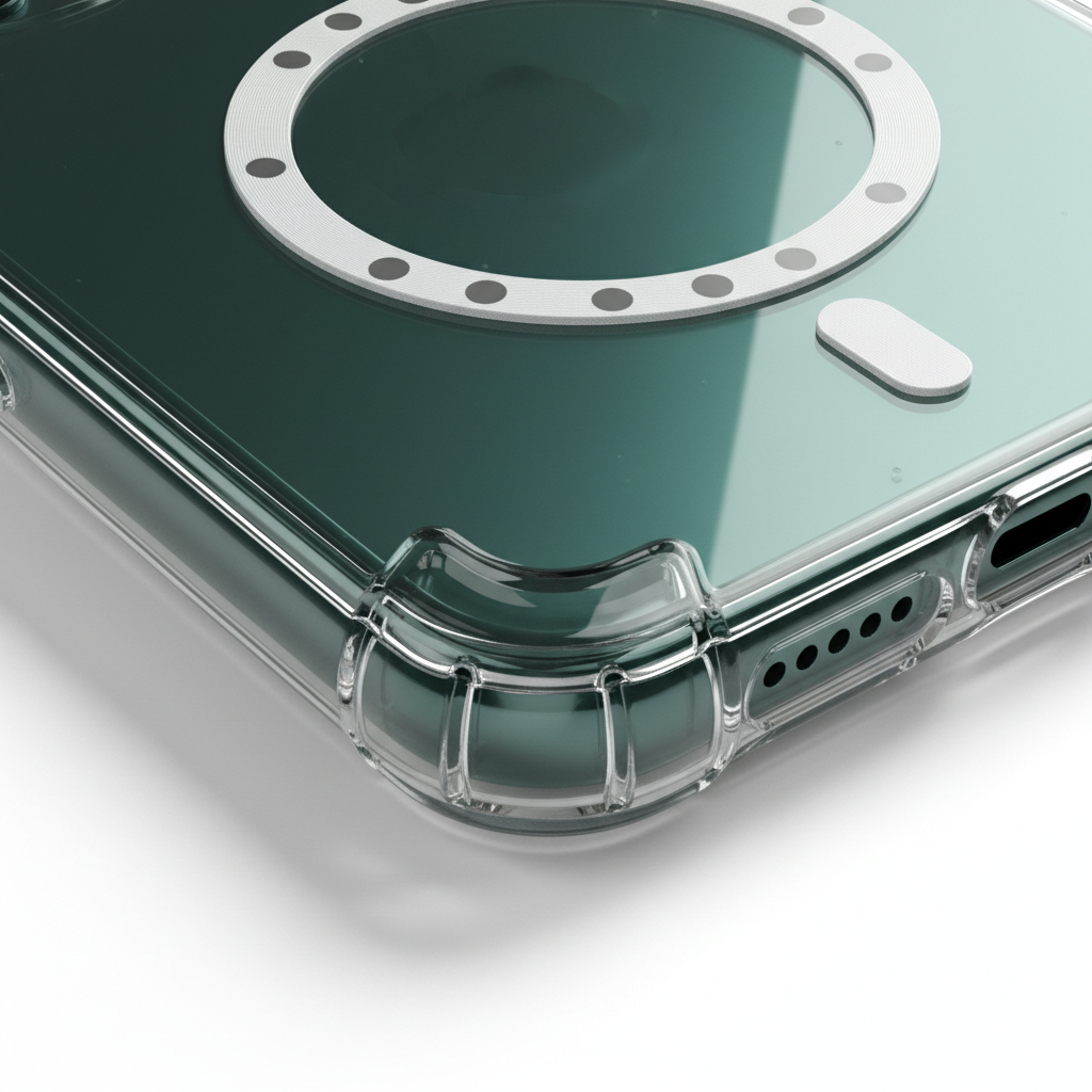 4smarts Hybrid Case Ibiza iPhone 16 – Detailaufnahme Polycarbonat TPU