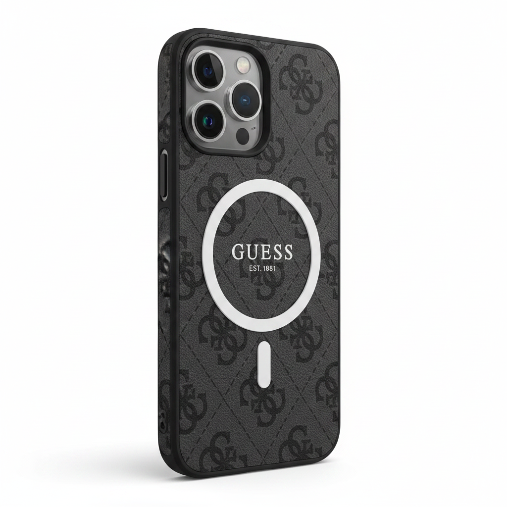 Guess MagSafe Case iPhone 16 Pro Schrägansicht
