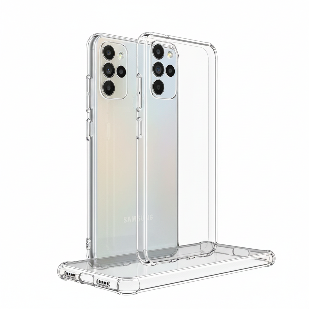 okkes AIR TPU Hülle Galaxy A15 – Schräg