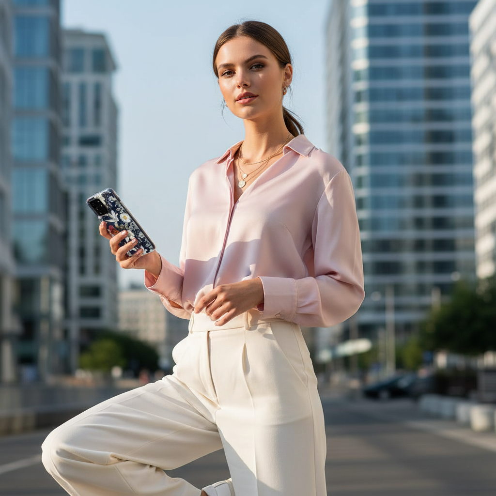 anco Flower Case Samsung Galaxy A57 5G – Lifestyle