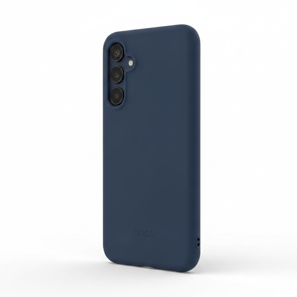 anco Liquid Silicone Case Samsung Galaxy A25 5G – Schrägansicht