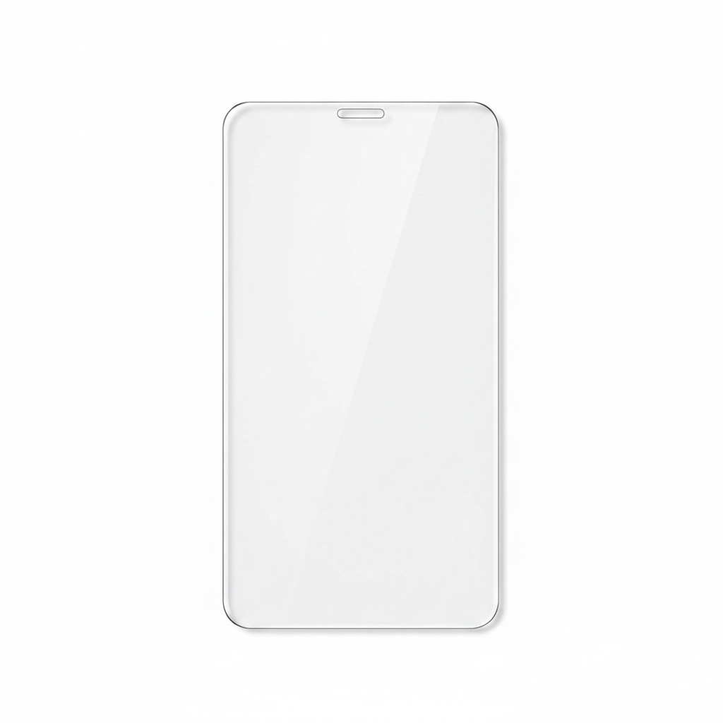 Displayschutzglas Top-Down Ansicht