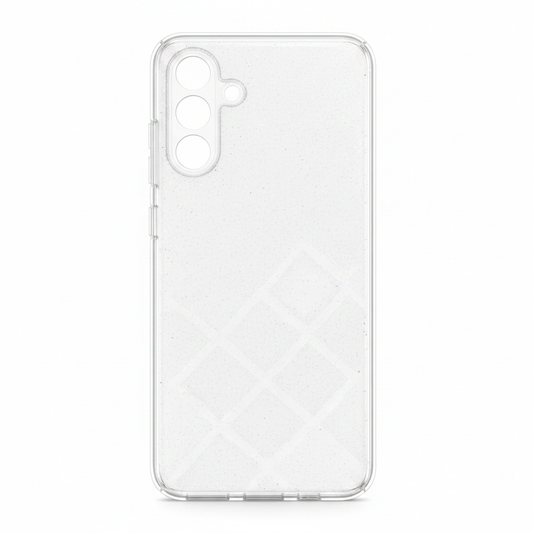 anco Shine Case Samsung Galaxy A36 5G – Hauptbild Frontansicht transparent