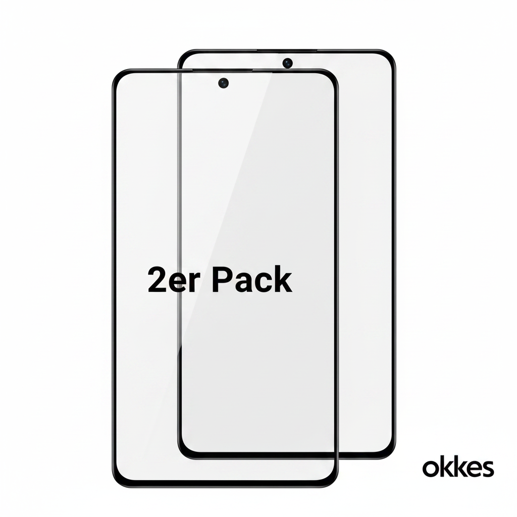okkes Premium Panzerglas 3D für iPhone 16 Pro Max – Fullscreen Schutz