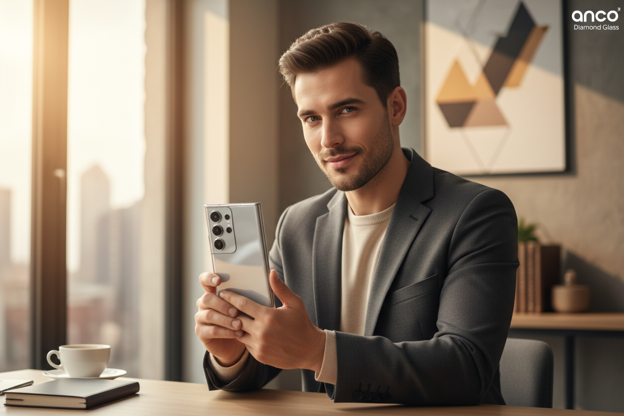 anco Diamond Glass S26 Ultra - Lifestyle