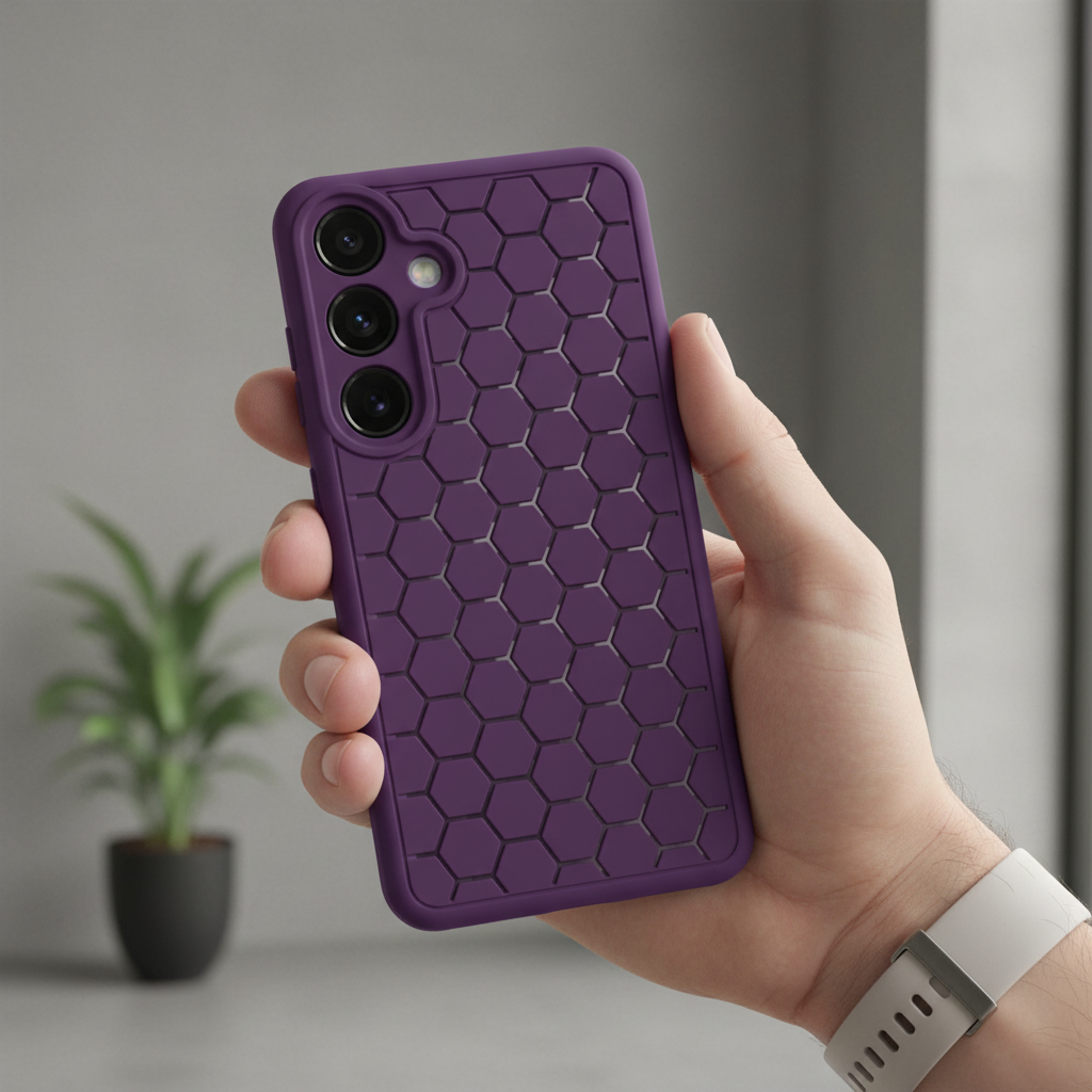 anco Honeycomb Case Samsung Galaxy S25 – Lifestyle