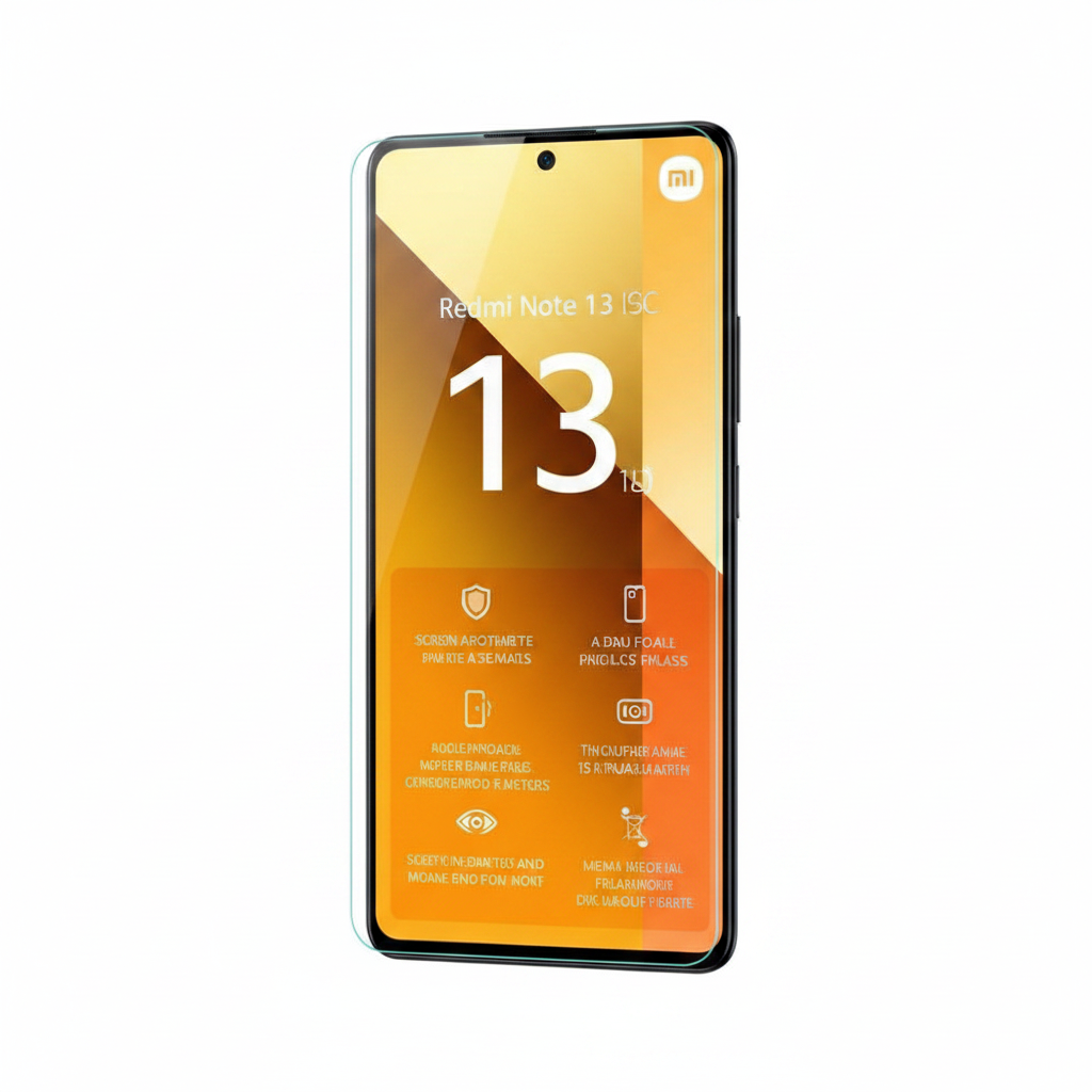 Displayschutzglas auf Smartphone