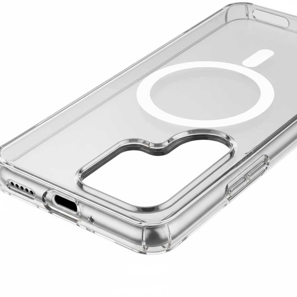 Google Pixel Hülle transparent MagSafe Detailbild