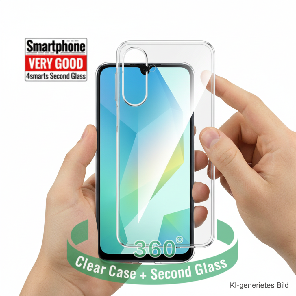 4smarts 360° Protection Set Samsung Galaxy A17 5G – Anwendung | KI-generiertes Bild