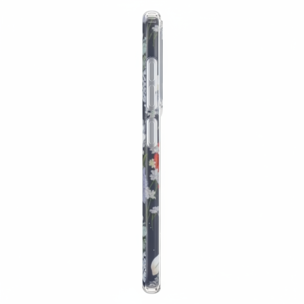 anco Flower Case Samsung Galaxy S25 – Seitenansicht 2 mm Slim