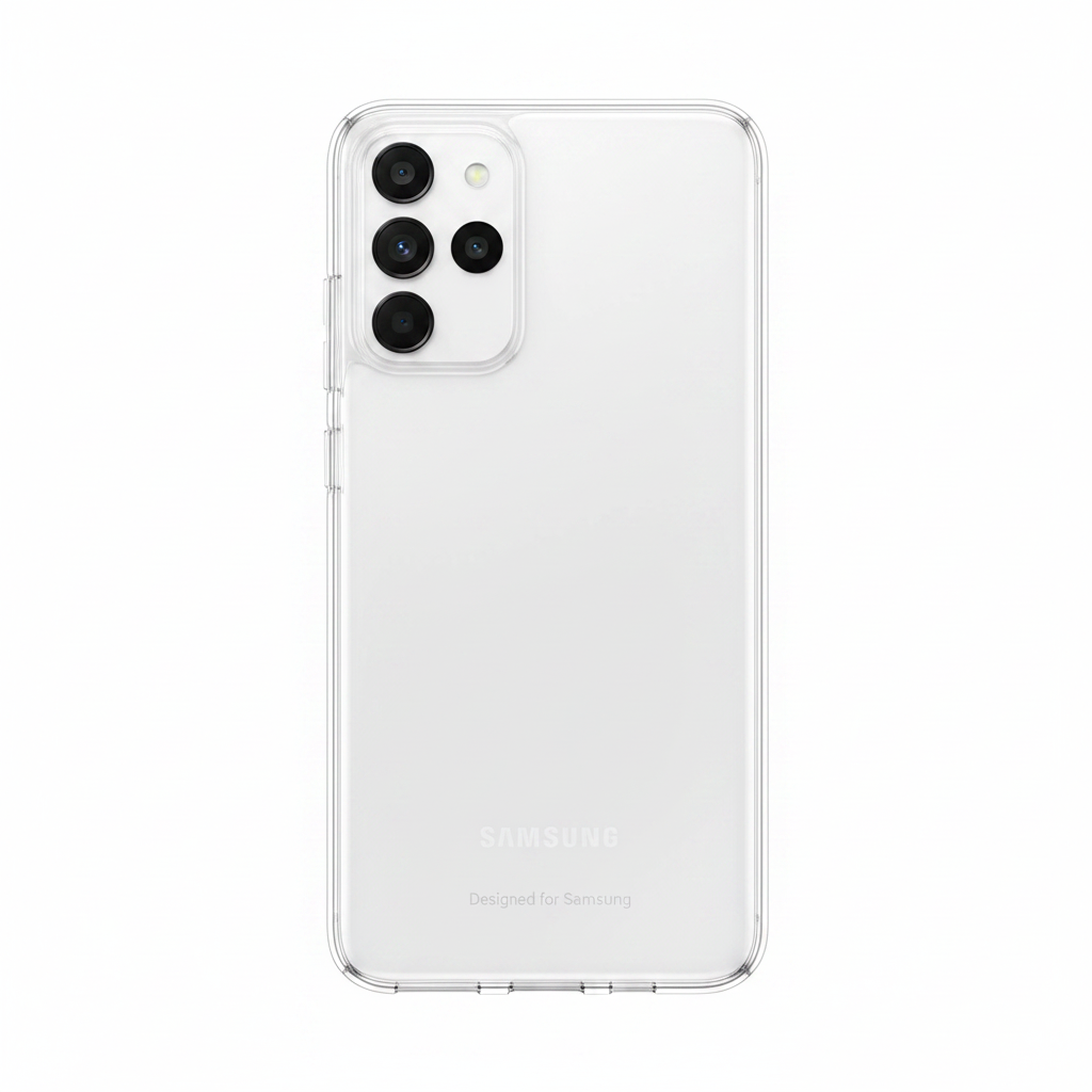 Samsung Clear Case Galaxy A25 Transparent – Frontansicht