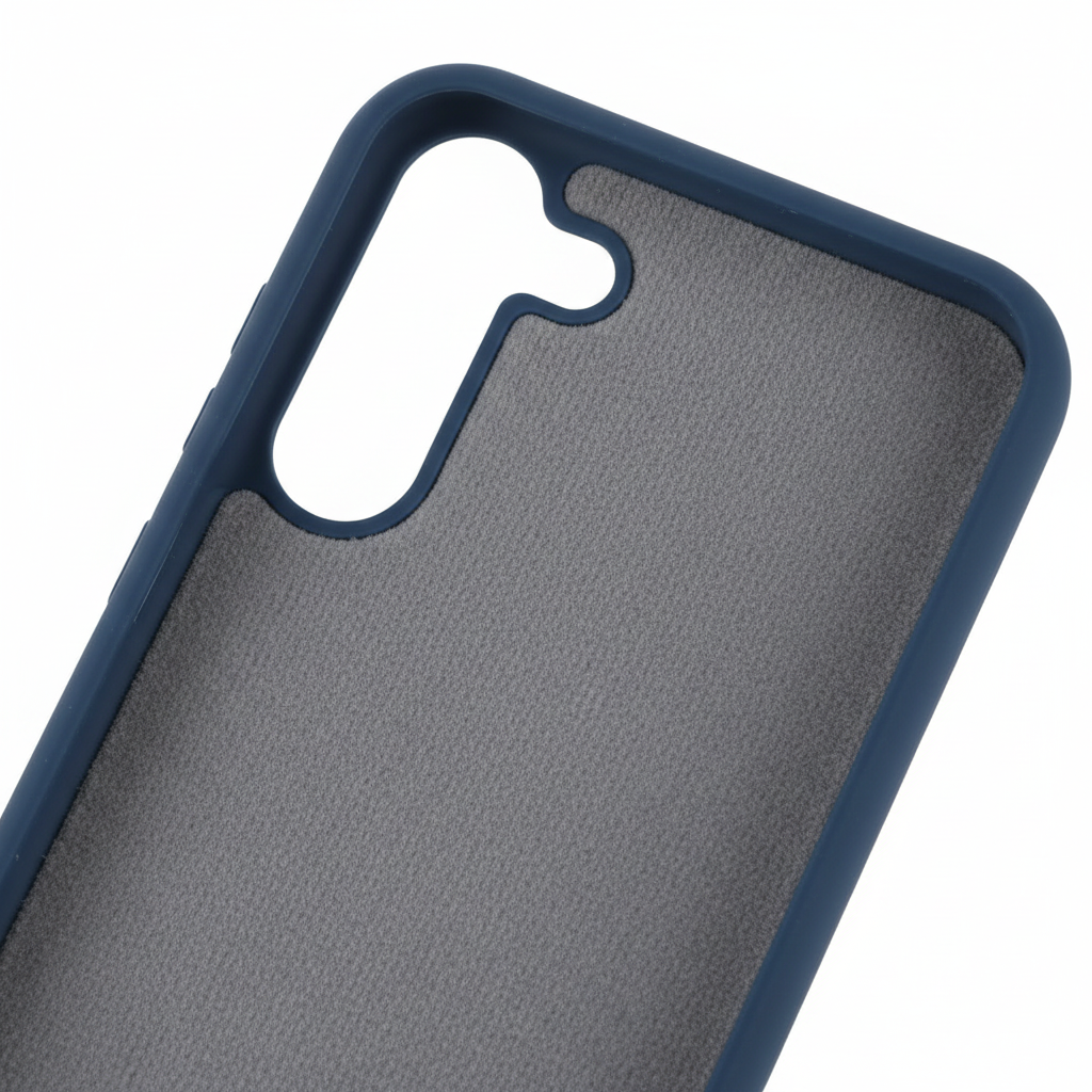 anco Liquid Silicone Case – weiche Mikrofaser-Innenseite Detail