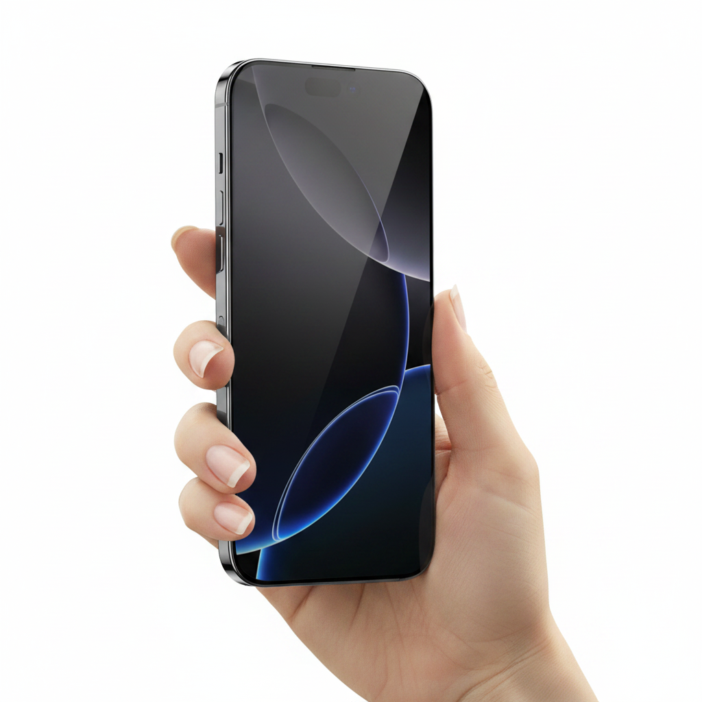 Privacy Glas auf iPhone