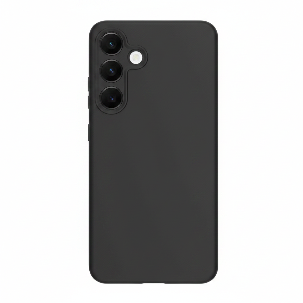anco Dark Case Samsung Galaxy S25 FE – Rückseite Kamerarand & matte Oberfläche