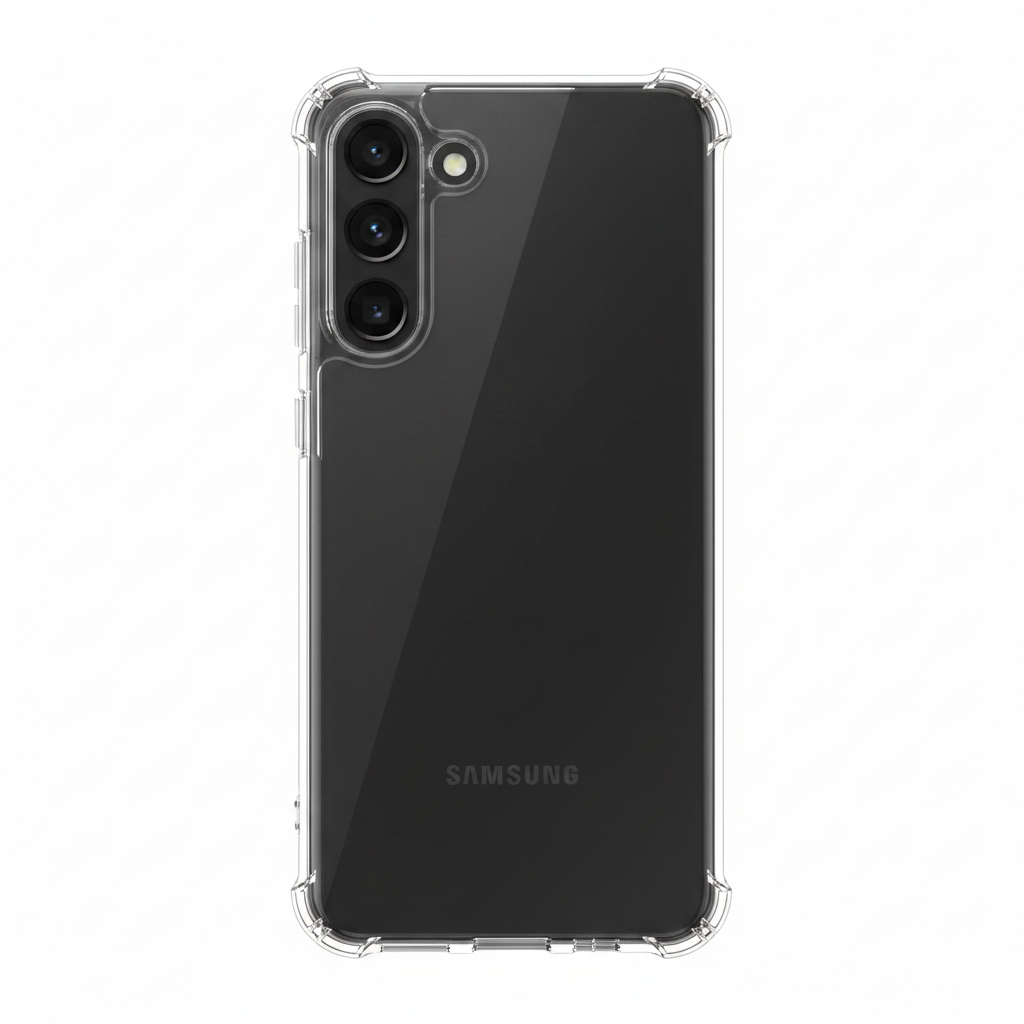 anco Protect Case Samsung Galaxy S25 FE – Rückseite auf Gerät verstärkte Ecken