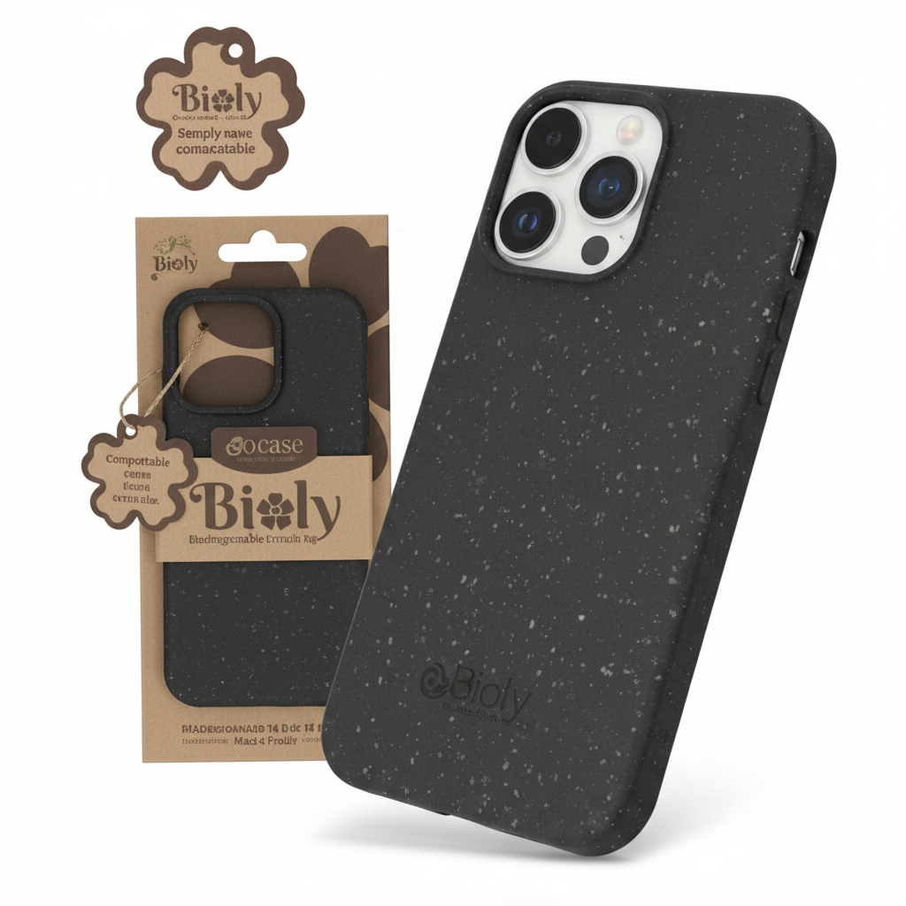 anco Bioly Case iPhone 14 Pro Max – Schrägansicht 45 Grad