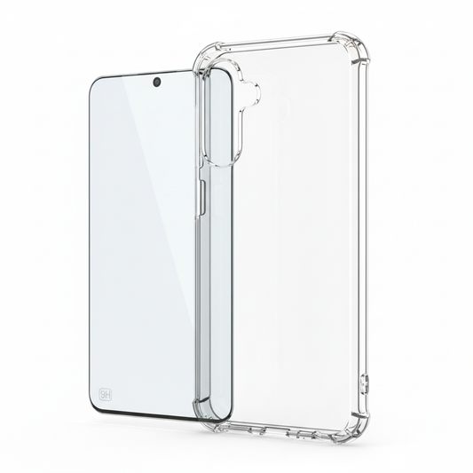 Samsung Galaxy S26 Ultra Schutz Bundle Detailbild Airbag-Ecken