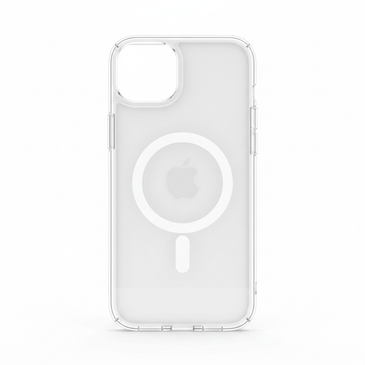 anco Magnetic Case iPhone 15 Plus – Frontansicht Transparent ohne Verpackung