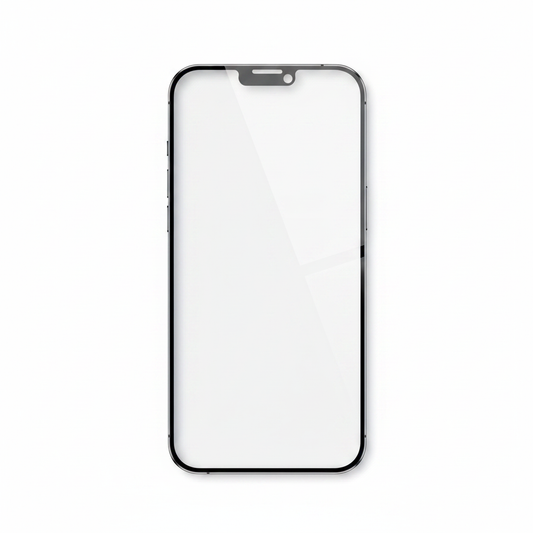 anco Fullscreen Panzerglas Apple iPhone 15 Pro Max – Glas Flat Lay