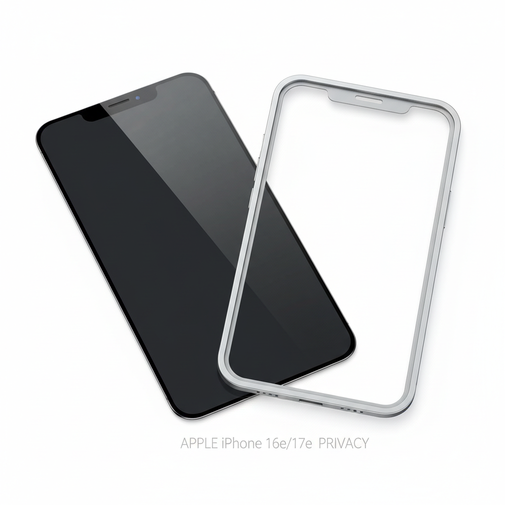 4smarts Second Glass Privacy iPhone 17e / 16e – Produkthero