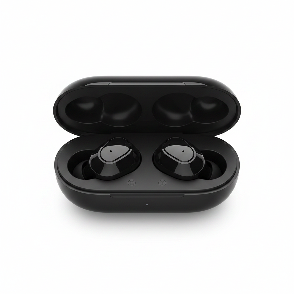 Guess ENC TWS Wireless Earbuds – Draufsicht Case offen