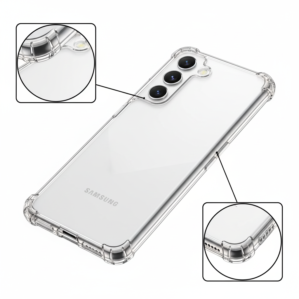 Samsung Galaxy S26 Plus Slim Clear Case Detailbild