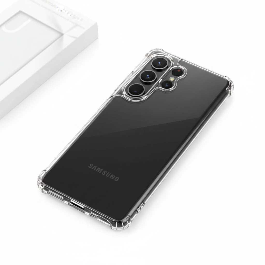 anco Super Slim Case Samsung Galaxy S25 Edge – Rückseite Originaldesign sichtbar