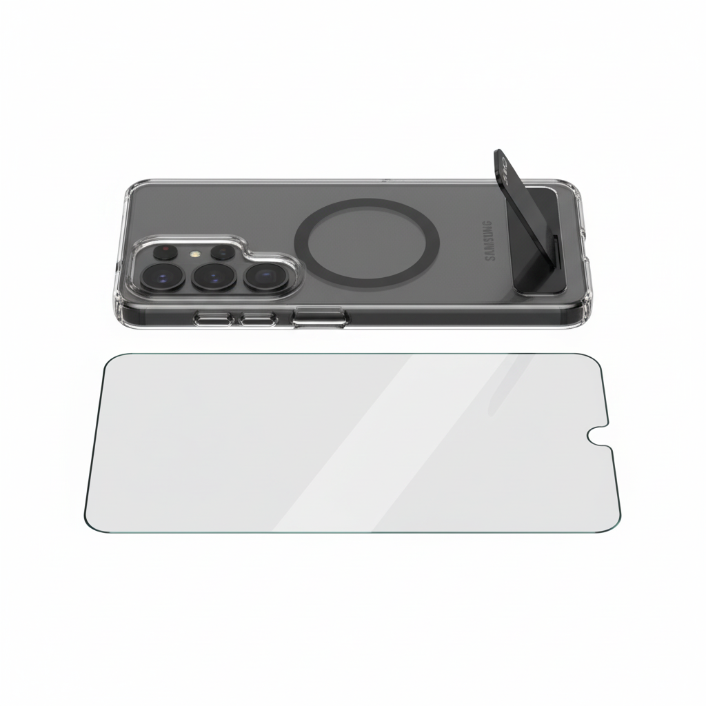 Google Pixel Hülle Kickstand MagSafe Bundle mit Panzerglas
