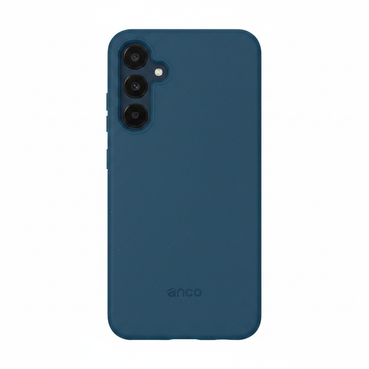 anco Bioly Case Samsung Galaxy A25 5G Dark Blue – Frontansicht