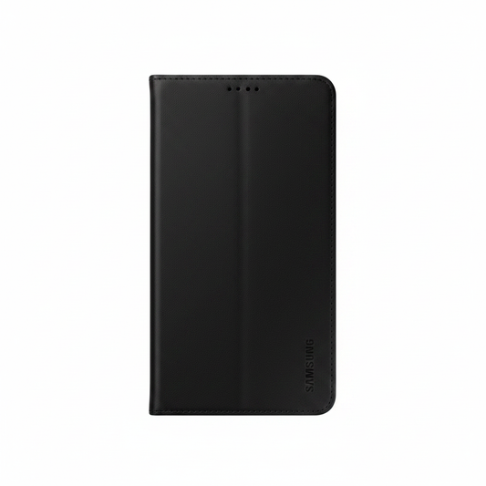 Samsung Wallet Flip Cover Galaxy A25 Schwarz – Frontansicht