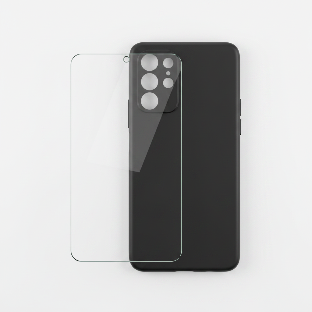 anco Panzerglas Redmi Note 12 Pro Bundle mit Schutzhülle