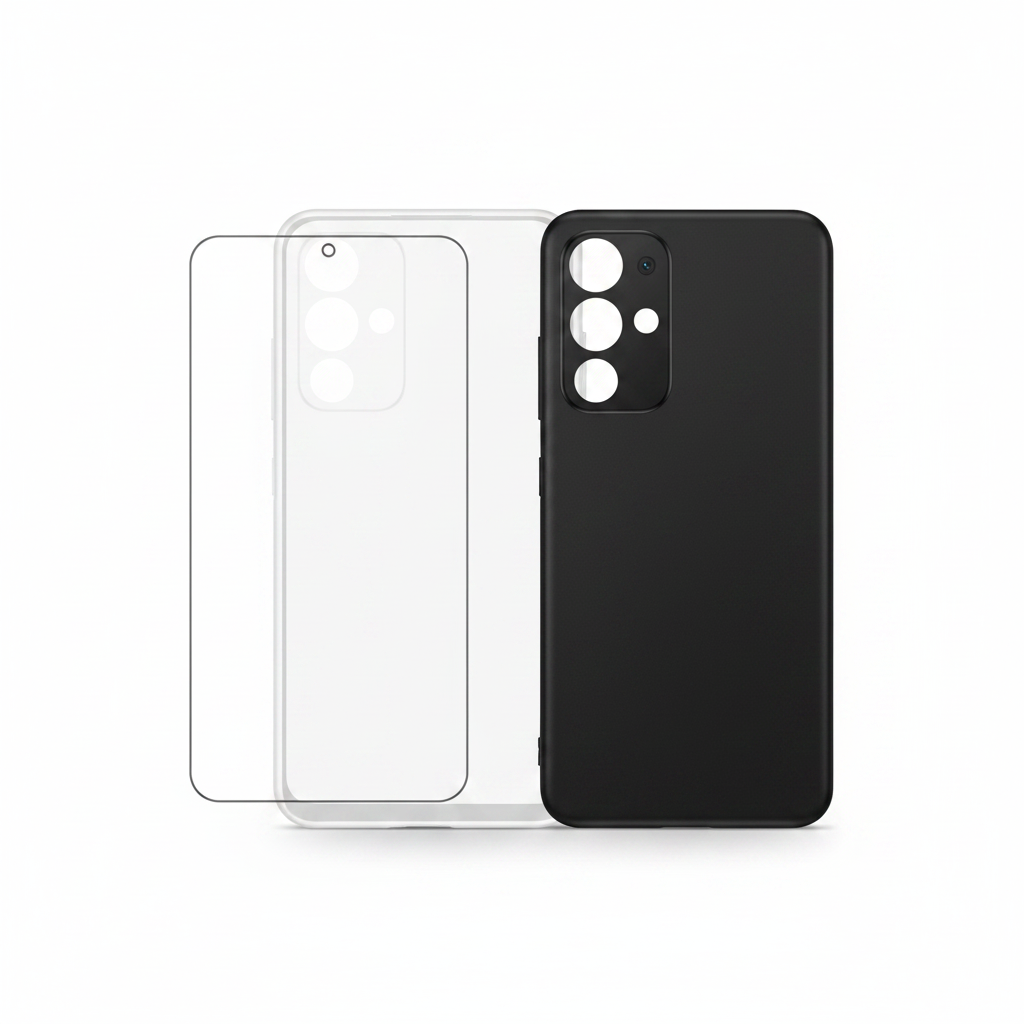 anco Panzerglas Redmi Note 11 Pro 12 Pro Bundle mit Schutzhülle