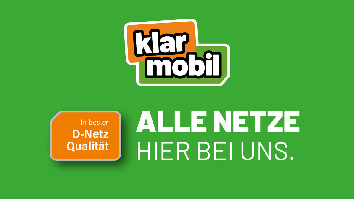 klarmobil – Alle Netze hier bei uns. In bester D-Netz-Qualität. Beratung im Handyshop Schmölln
