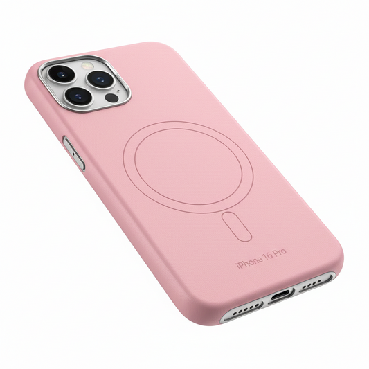 MagSafe PU Leder Hülle für iPhone 16 Pro – Magnetisches Case