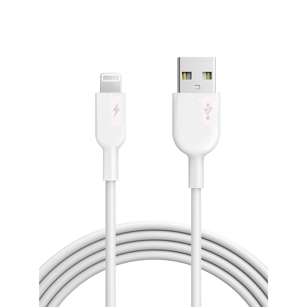 HEPU Basic Lightning Kabel 1 m – USB-A Ladekabel für iPhone Weiß
