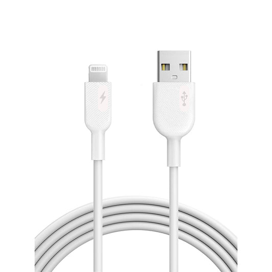HEPU Basic Lightning Kabel 1 m – USB-A Ladekabel für iPhone Weiß