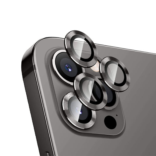 okkes ® 360° Kamera Linsenschutz für Apple iPhone 17 Black